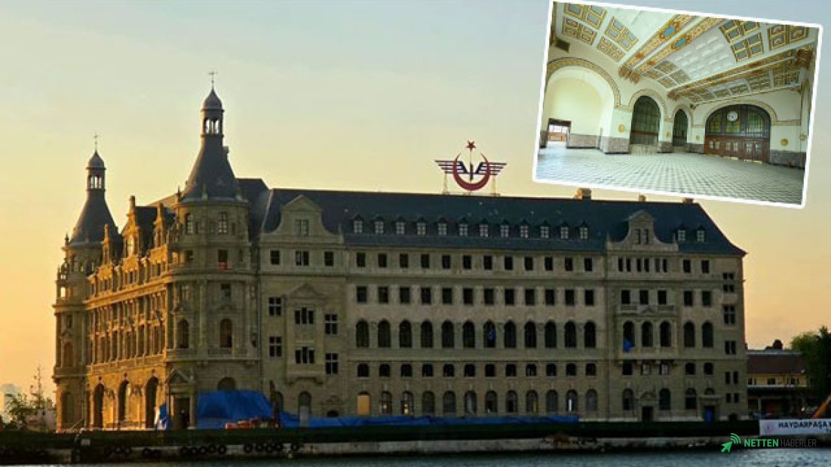 Haydarpaşa Garı'nın Gizemli Yüzü Ortaya Çıktı! Tarihi Dokusuyla Göz Kamaştırıyor