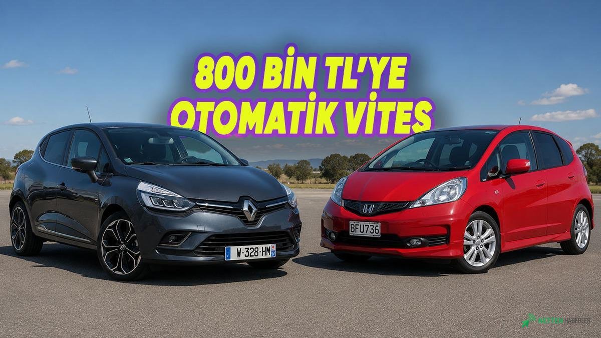 800 Bin TL Altında Otomatik Vitesli Rüya Otomobiller: Alınmazsa Pişman Olursunuz!