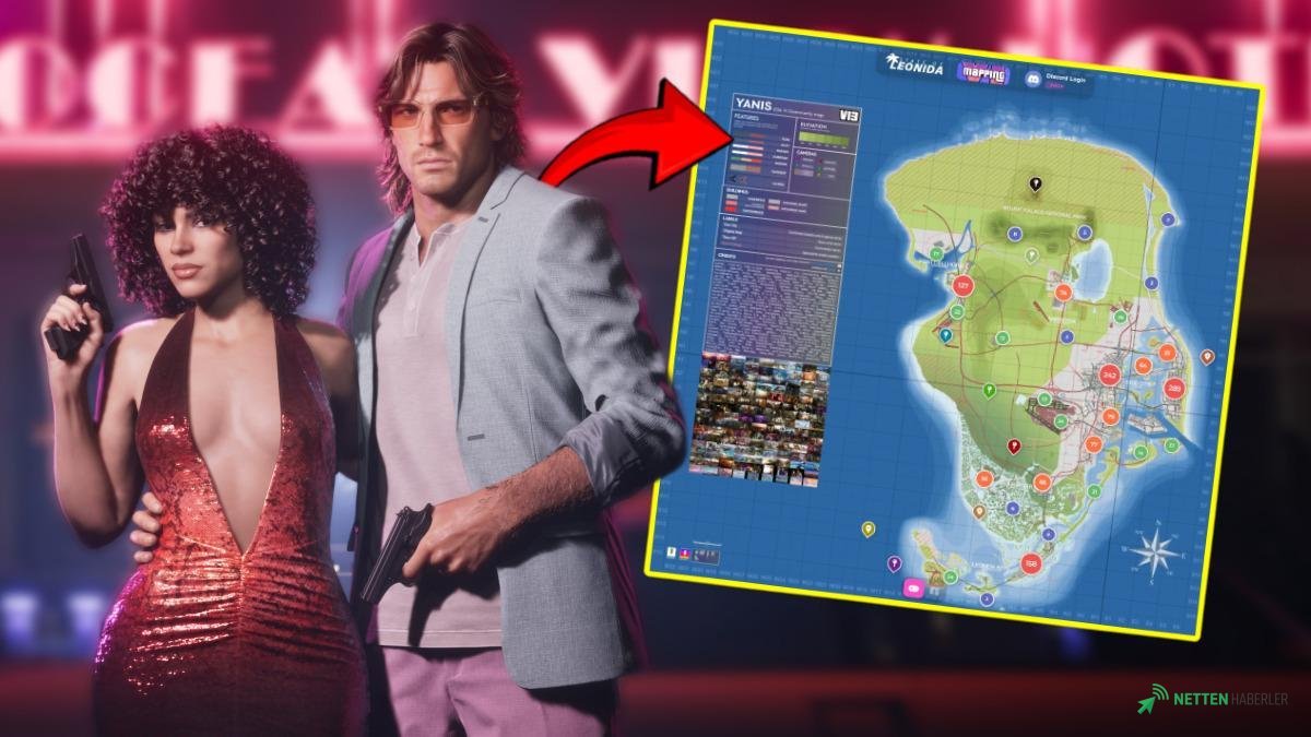 GTA 6'nın Gizemli Haritası Ortaya Çıktı: Hayranlar Oyunu Sanal Ortamda Yeniden Yarattı!