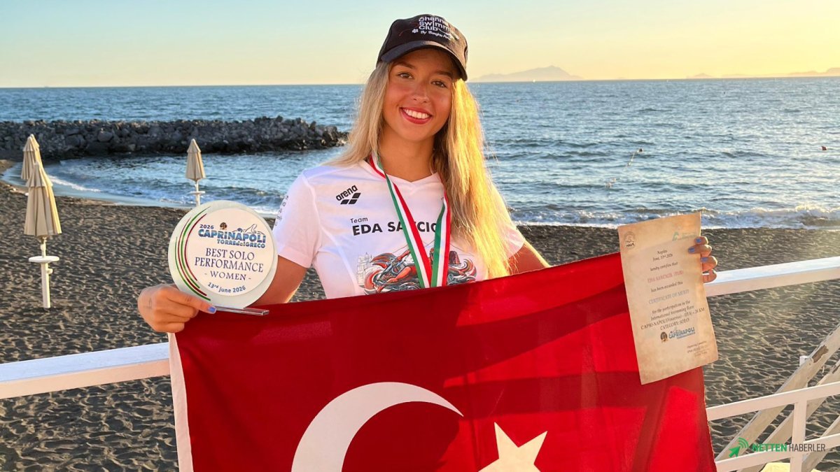 17 Yaşındaki Eda Savcıgil Tarih Yazdı: Akdeniz'in Zorlu Parkurunda İlkleri Başardı!