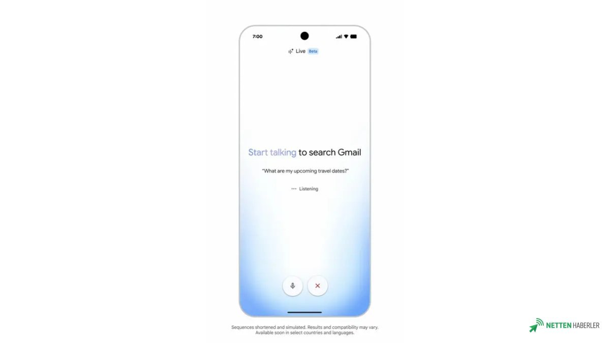 Google'dan E-posta Devrimi: Gmail Live Sesli Komutlarla Uçuşa Geçiyor!