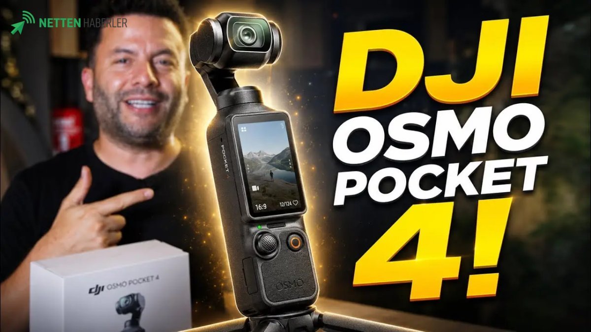 DJI Pocket 4 Geldi: Profesyonelleri ÇOK ŞAŞIRTACAK Özellikler! Fiyatı Dudak Uçuklatıyor mu?
