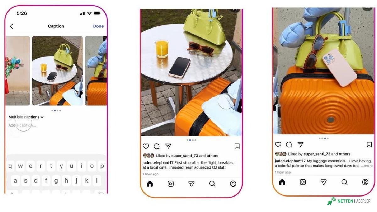 Instagram'dan Devrim Yaratan Yenilik: Kaydırmalı Gönderiler Artık Sınırsız Hikaye Anlatacak!