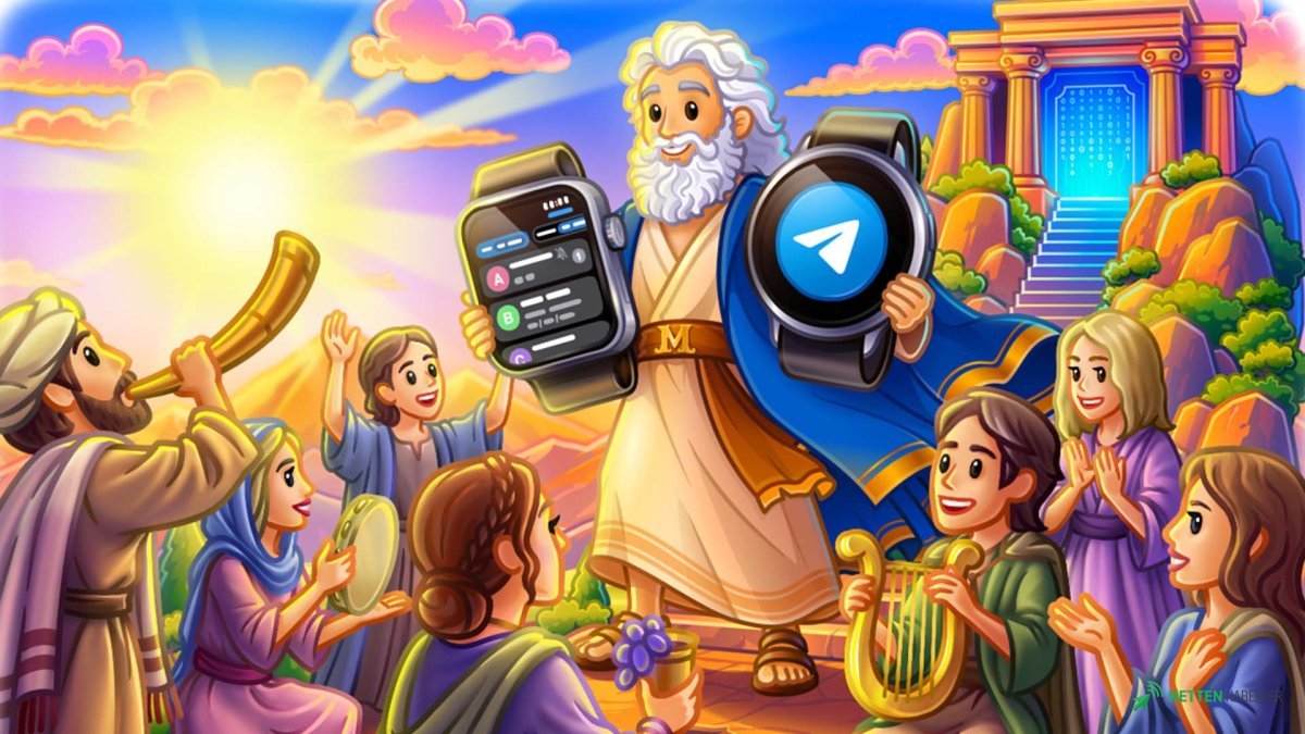 Akıllı Saatler Sohbet Odasına Giriyor: Telegram'dan Devrim Yaratan Hamle!