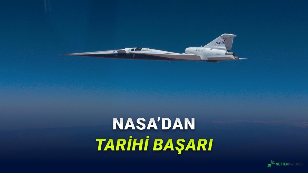 NASA'nın 'Sessiz Yırtıcısı' X-59 Ses Duvarını Deldi: Şok Eden Başarı ve Geleceğin Gökyüzü Mimarisi