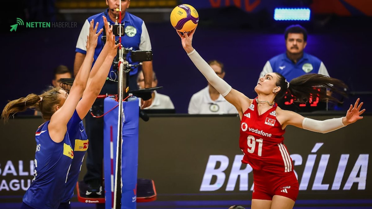 Voleybol Milletler Ligi'nde İlk Kayıp: Filenin Sultanları Brezilya Durağında Hollanda'ya Mağlup Oldu