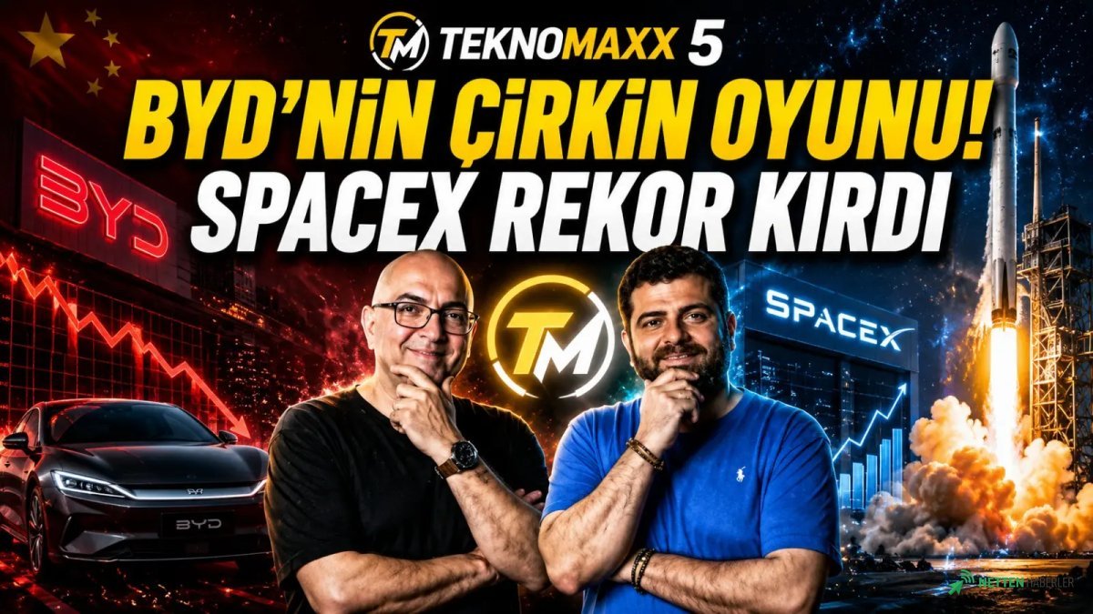 BYD'nin Gizemli Manevrası, SpaceX'ten Tarihi Başarı, iOS 27 Sürprizi: TeknoMaxx Haftanın Nabzını Tutuyor!
