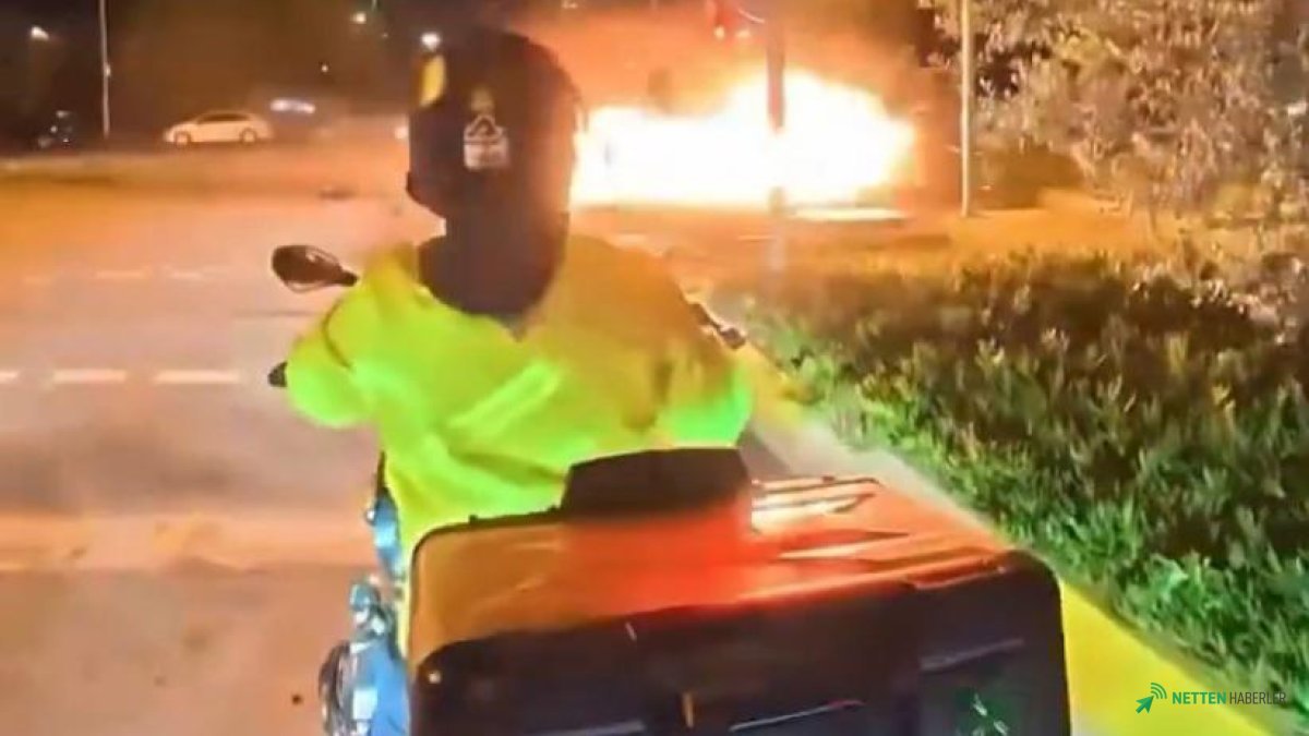 Maltepe Sahil Yolu'nda Korkunç Anlar: Araçlar Alev Aldı, Yaralılar Var!