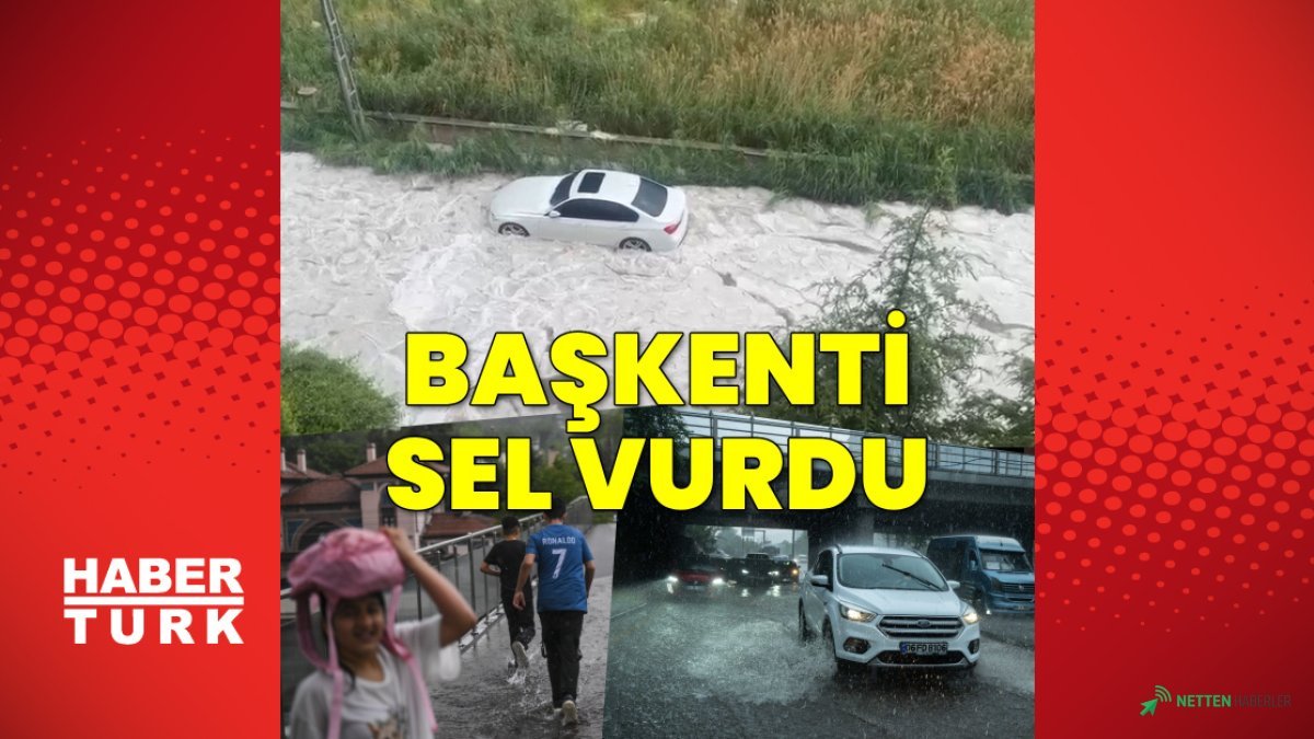 Ankara'yı Beyaza Bürüyen Dolu Felaketi! Misket Büyüklüğündeki Buzlar Yerleri Yorgan Gibi Kapladı, Trafik Felç Oldu!