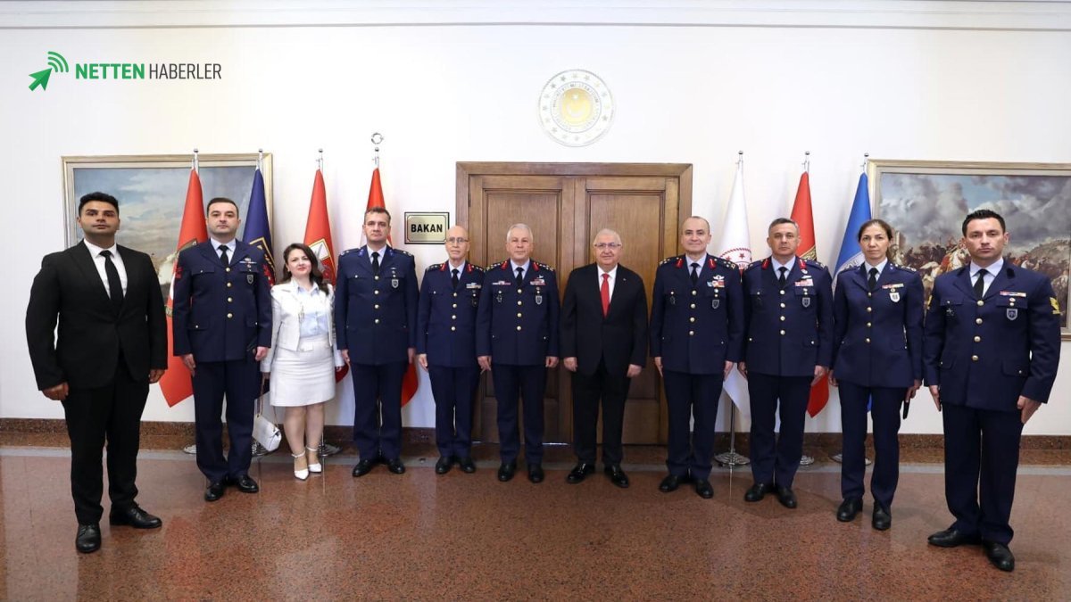 Milli Savunma Bakanı Güler, Türk Hava Kuvvetleri'nin Kuruluş Yıl Dönümünde Komutan Kadıoğlu'nu Ağırladı