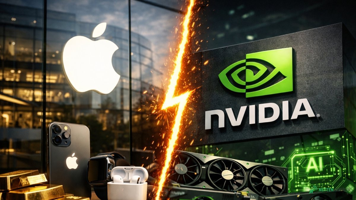 Yapay Zeka Yarışı Kızıştı: Apple, Nvidia'yı Tahtından İndirip Devler Kulübü'ne Yeniden Döndü!