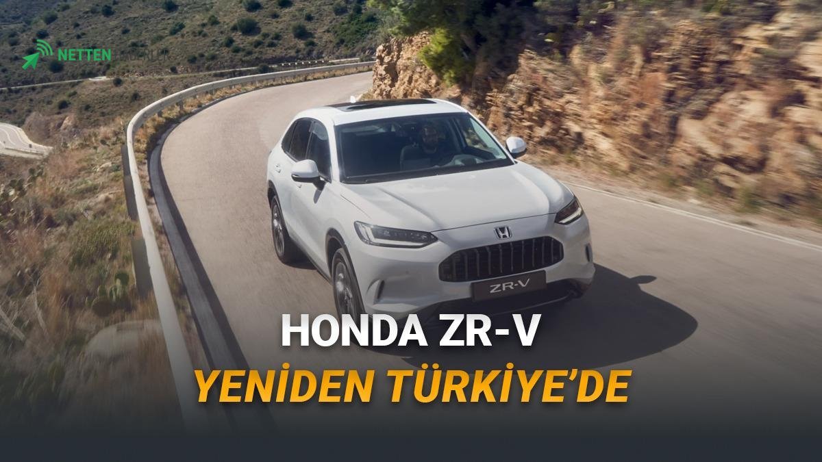 Honda ZR-V Türkiye Yollarında: Hibrit SUV Pazarının Yeni İddialı Oyuncusu Geldi