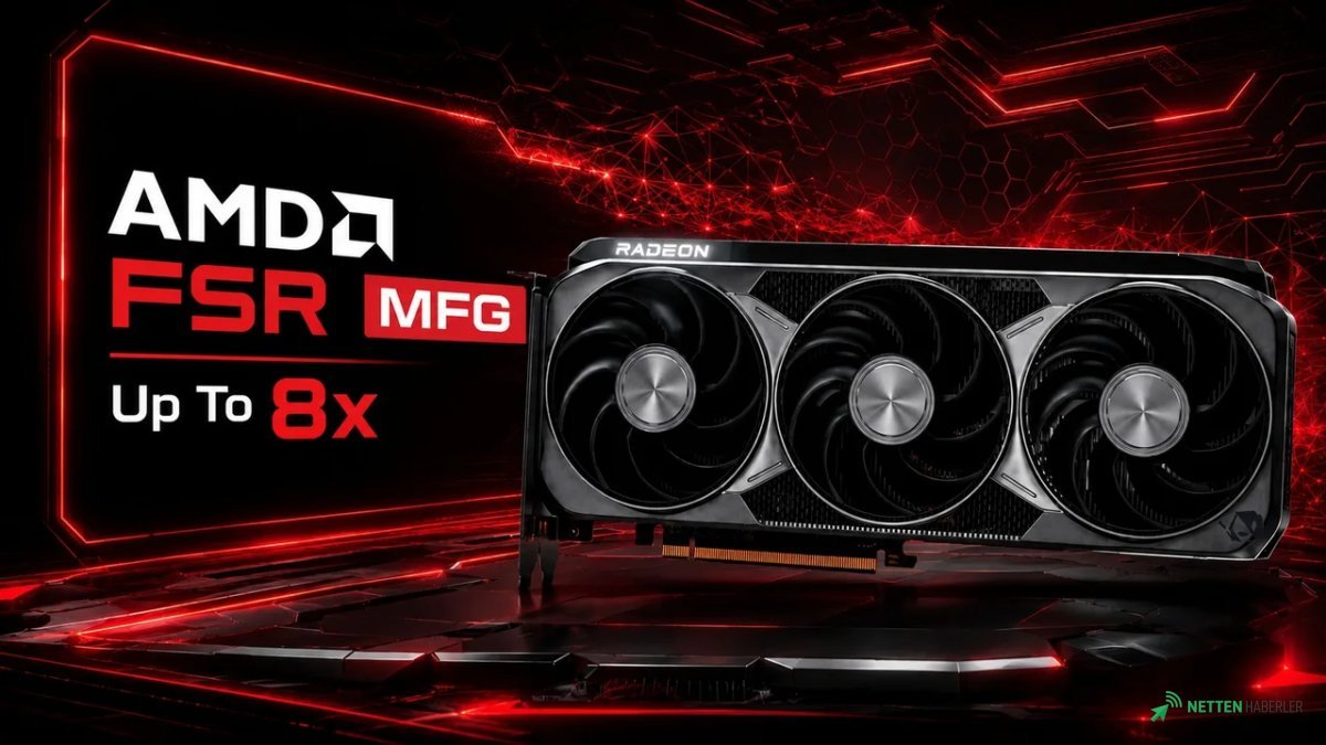 AMD'den Çığır Açan Teknoloji: Oyunlarda Akıcılık 8 Katına Çıkıyor! Gizli Özellikler Ortaya Çıktı!