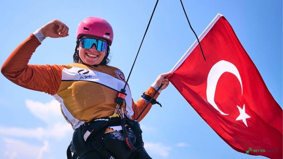 Türkiye'nin Gururu Derin Deniz Sorguç'tan Tarihi Başarı! Kiteboard Sahnesinde Avrupa İkinciliği!