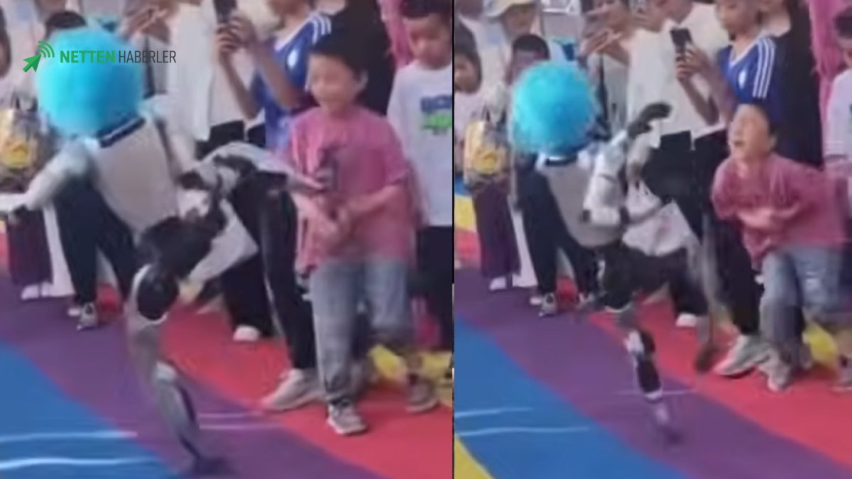 Çocuk Etkinliğinde Şoke Eden Anlar: İnsansı Robotun Tekmesi, Yapay Zeka Güvenliğini Sorgulattı