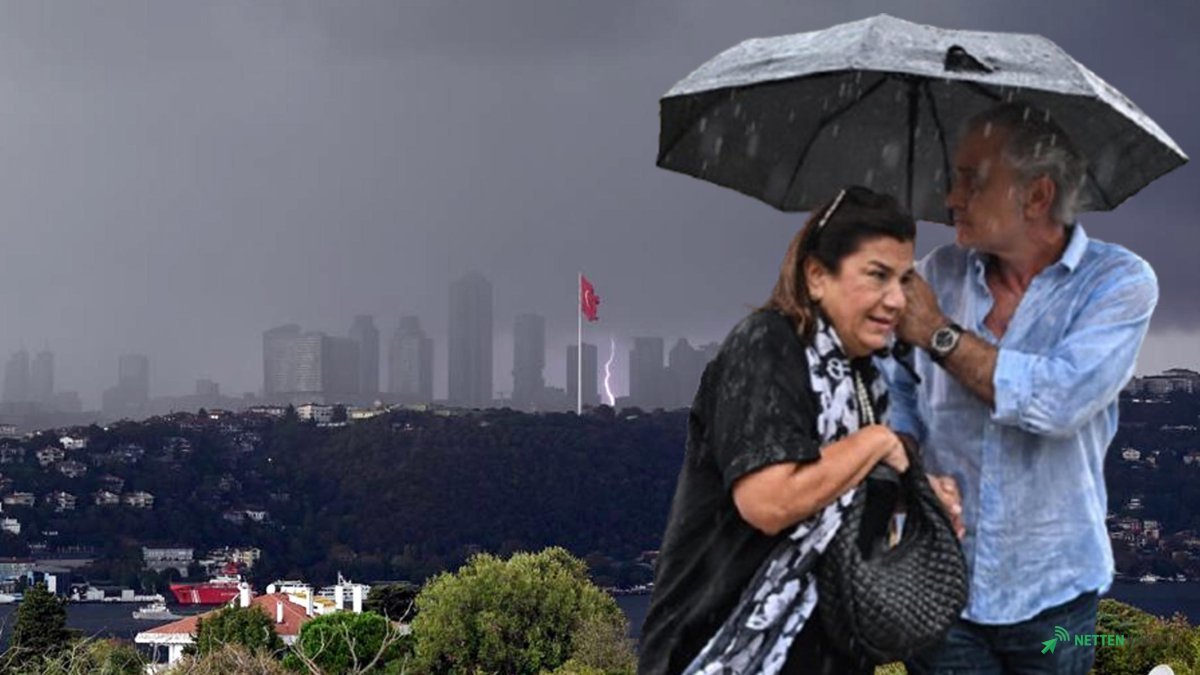 İstanbul'da Sıcaklık Kabusu Başlıyor: 7 Derecelik Ani Düşüşle Birlikte Şok Yağmur Geliyor!