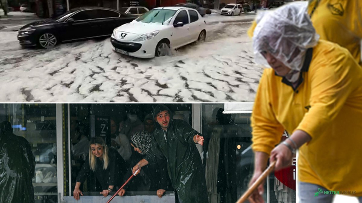 Ankara'nın Ardından Afyon ve Kırşehir'de Dehşet: Misket Doluları Yolları Beyaza Büründü, Şiddetli Su Baskınları Hayatı Felç Etti!
