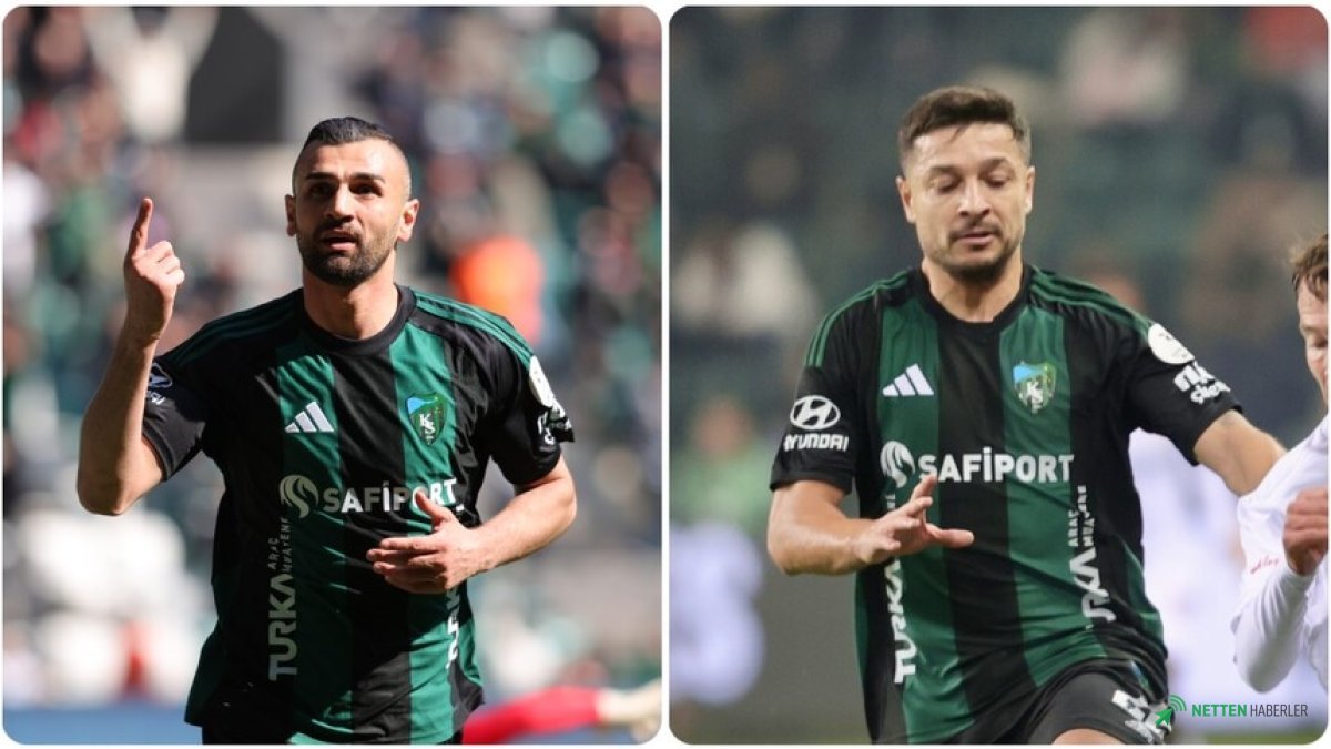 Kocaelispor'da İki Yıldızla Yollar Ayrıldı! Serdar Dursun ve Ahmet Oğuz İçin Veda Zamanı