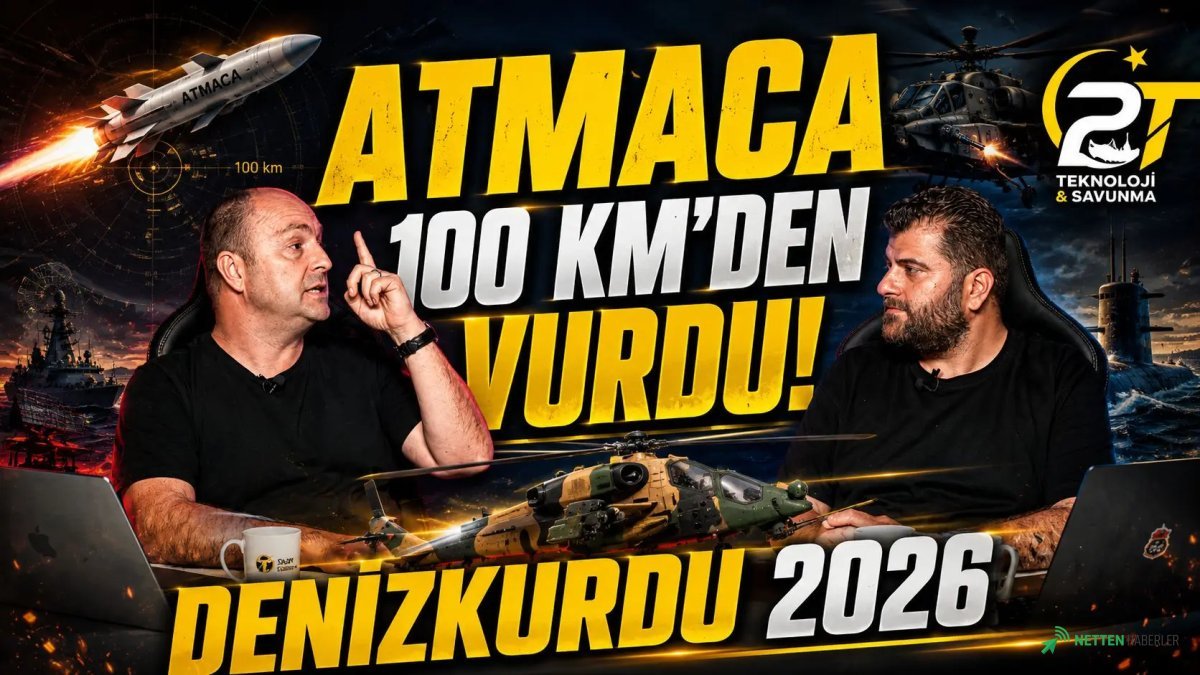 100 KM ÖTESİ VURULDU! Denizkurdu 2026'da Göz Kamaştıran Teknoloji: ATMACA'dan Akılalmaz Performans!