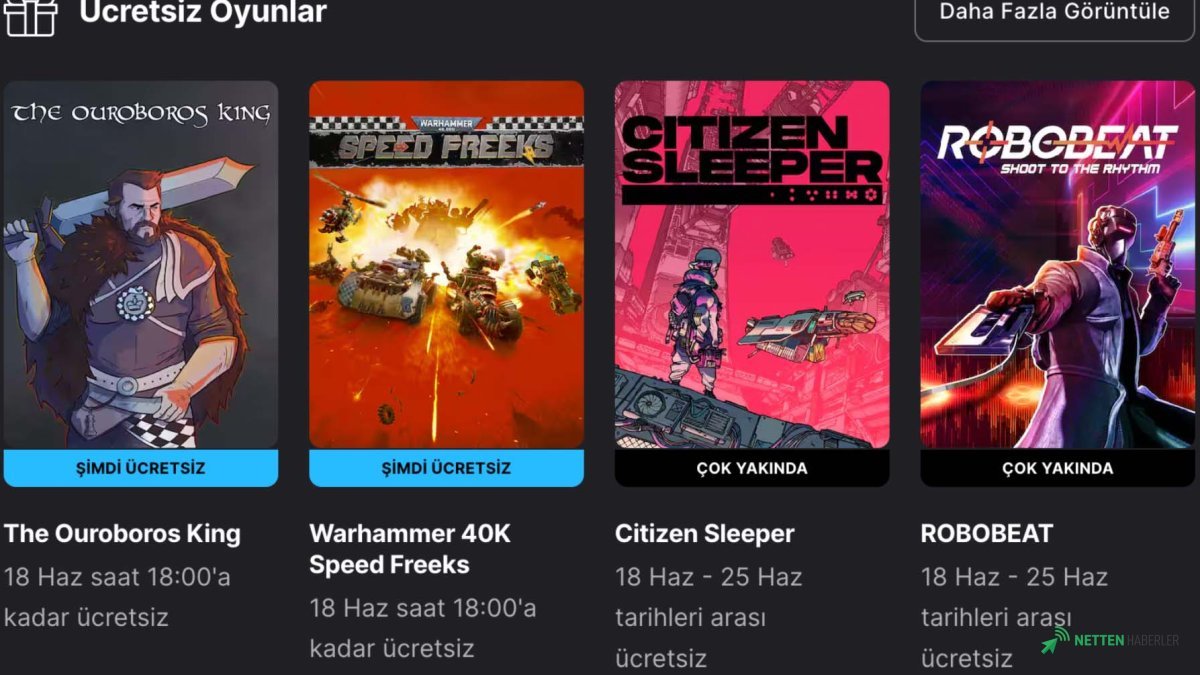 Epic Games'ten Oyunculara Çifte Hediye! Bu İki Popüler Oyun Artık ÜCRETSİZ!