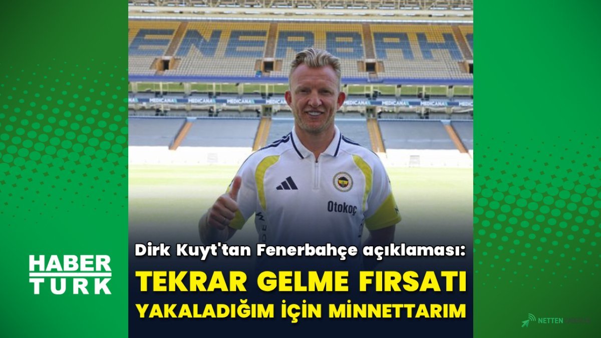 Fenerbahçe'ye Dönüş İçin Konuştu: "Minnettarım, Beklentiler Çok Yüksek!"