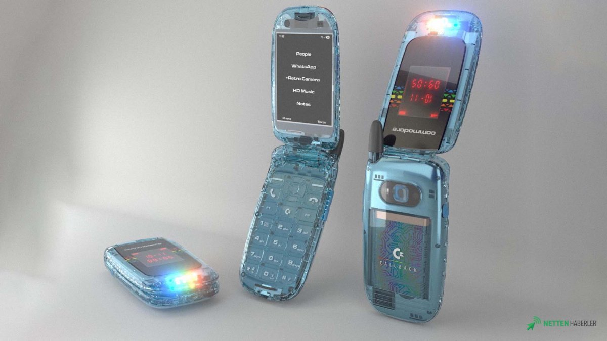 Commodore Geri Döndü! Dijital Detoks Odaklı Kapaklı Telefon Callback 8020 Tanıtıldı: Fiyatı Dudak Uçuklattı!