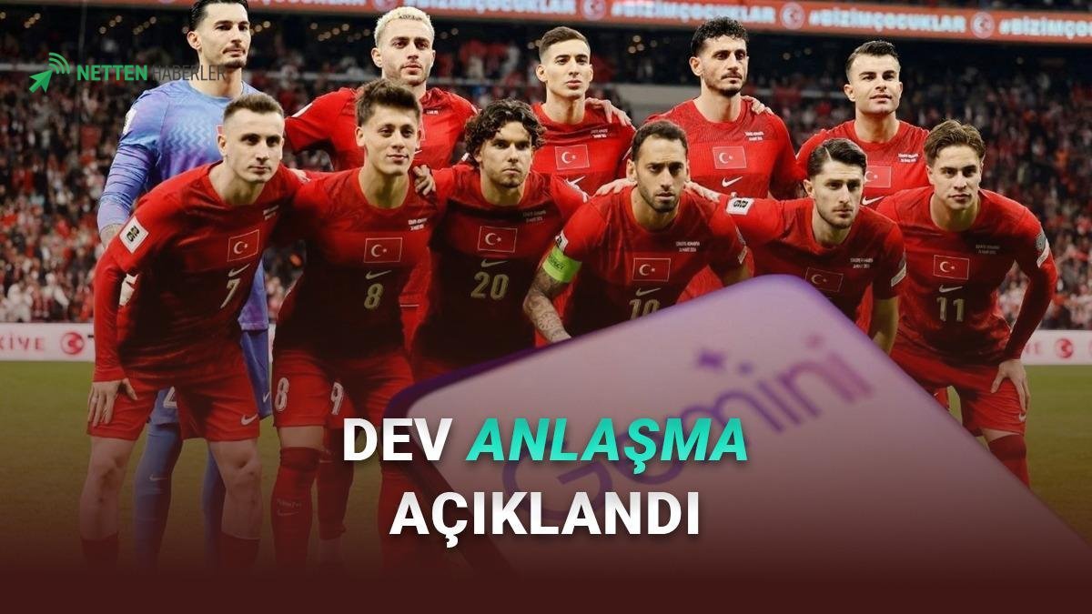 Ay-Yıldızlılara Teknolojik Destek: Google Gemini Türkiye Millî Futbol Takımları’nın Resmî Sponsoru Oldu