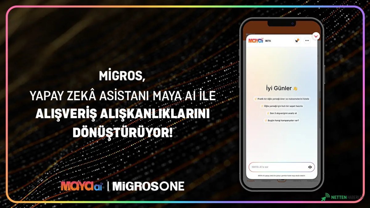 Migros'tan Çığır Açan Hamle: Yapay Zeka Asistanı MAYA AI İle Alışveriş Devri Başlıyor!