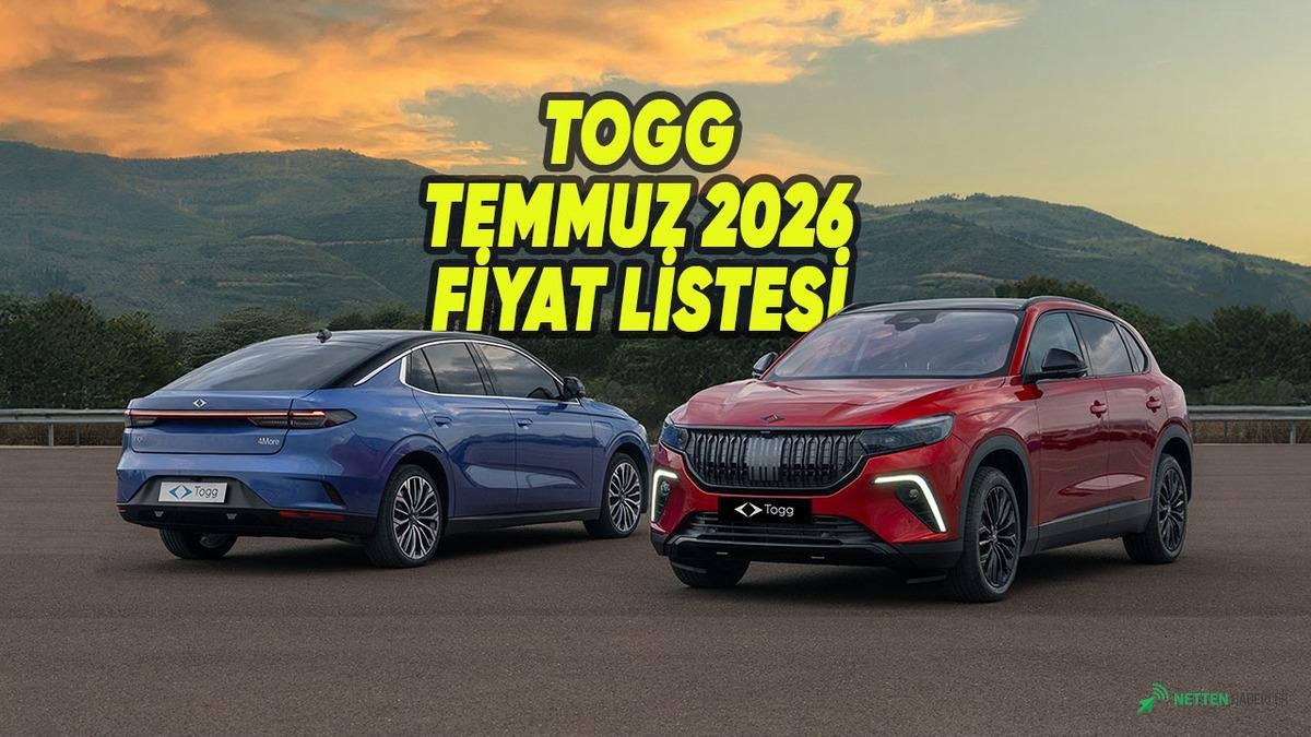 Togg'dan Temmuz 2026 Fiyatları Açıklandı! İşte Yeni Modellerin Çarpıcı Rakamları ve Opsiyon Detayları!