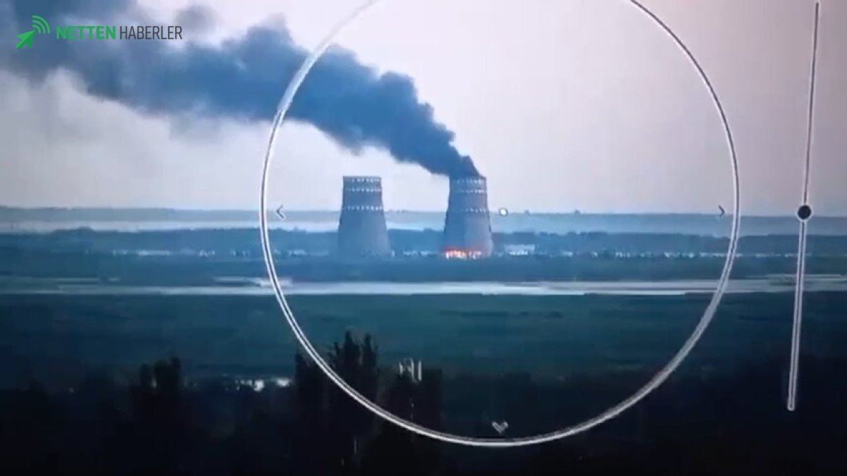 Zaporijya'da Nükleer Alarm! Ukrayna İHA'sı Santralin Kalbine Düştü: Felaket Kapıda mı?