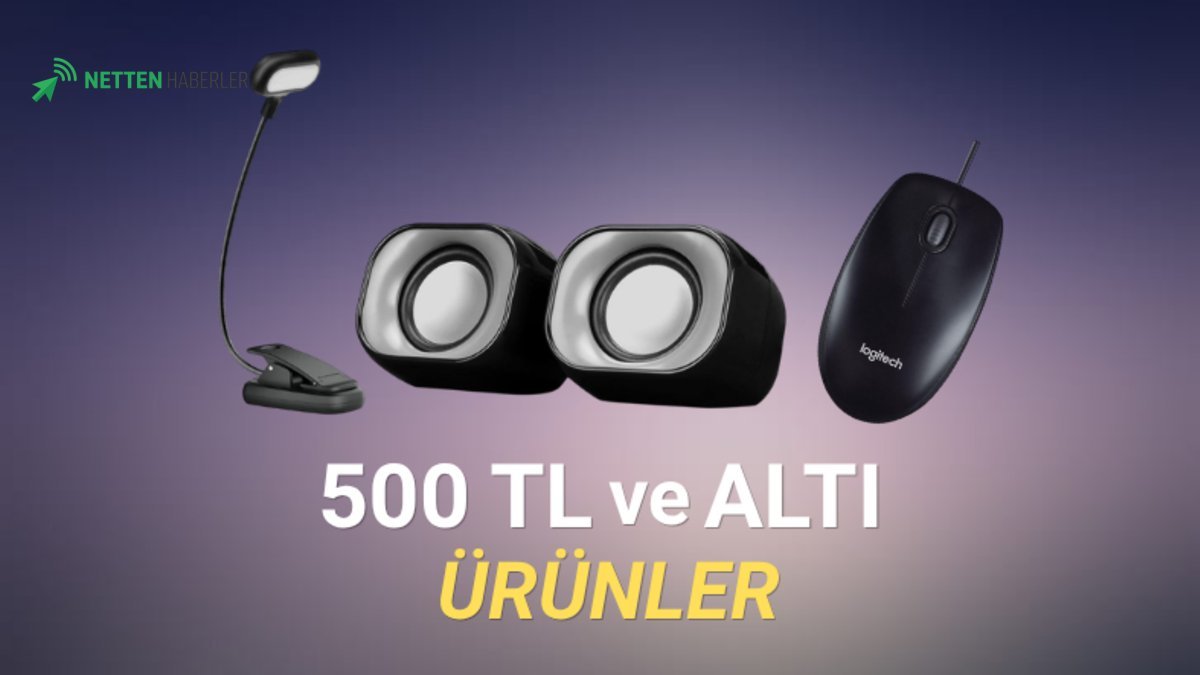 Bütçe Dostu Teknoloji ve Ev Çözümleri: Amazon'da 500 TL Altı Fırsatlar Rehberi