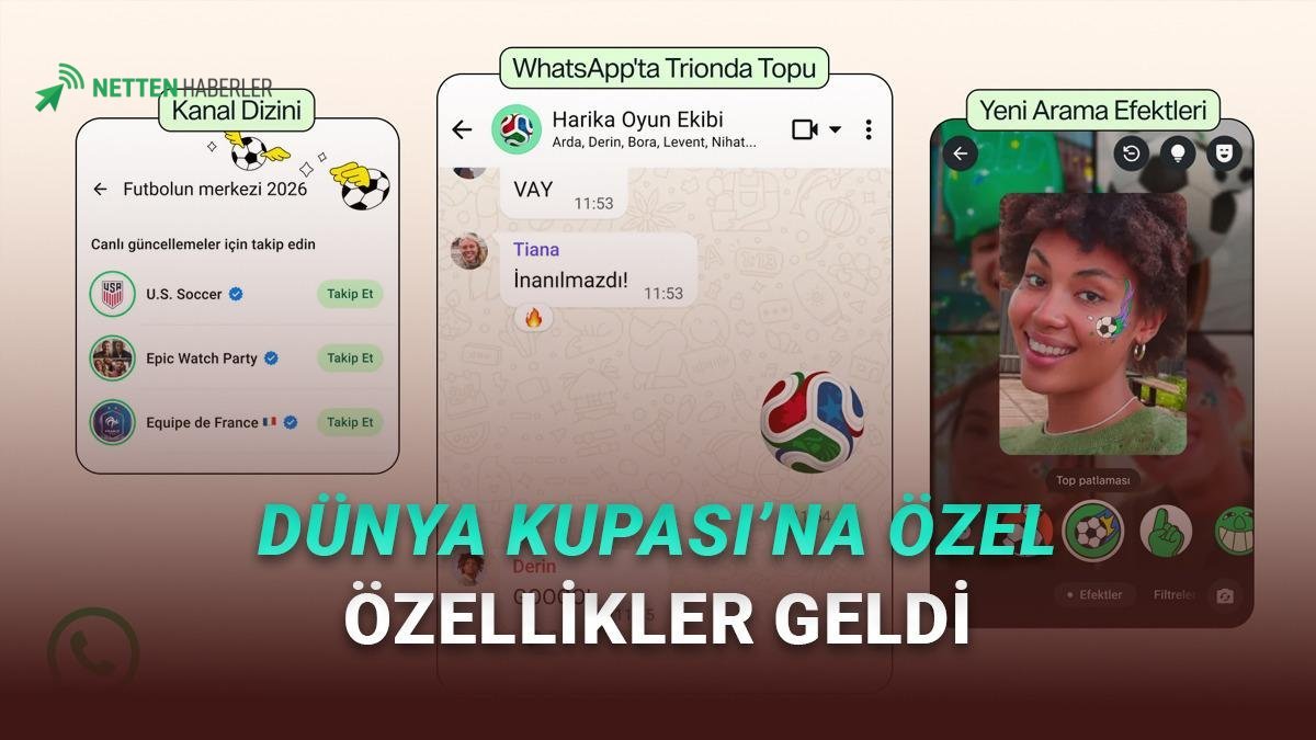 WhatsApp'tan Dünya Kupası Coşkusu: Sahaya Özel İnanılmaz Yenilikler Geliyor!