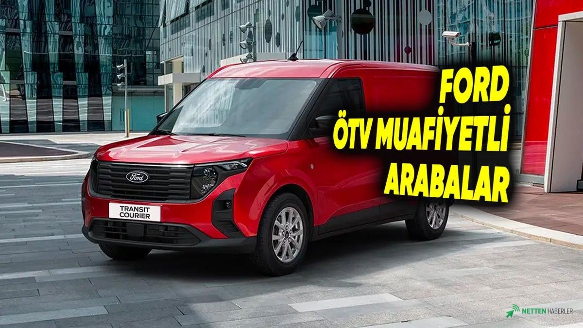 2026'da Vergi Dengesi Değişiyor! Ford'un ÖTV'siz Gözdesi Transit ve Tourneo Courier Fırsatı Başlıyor
